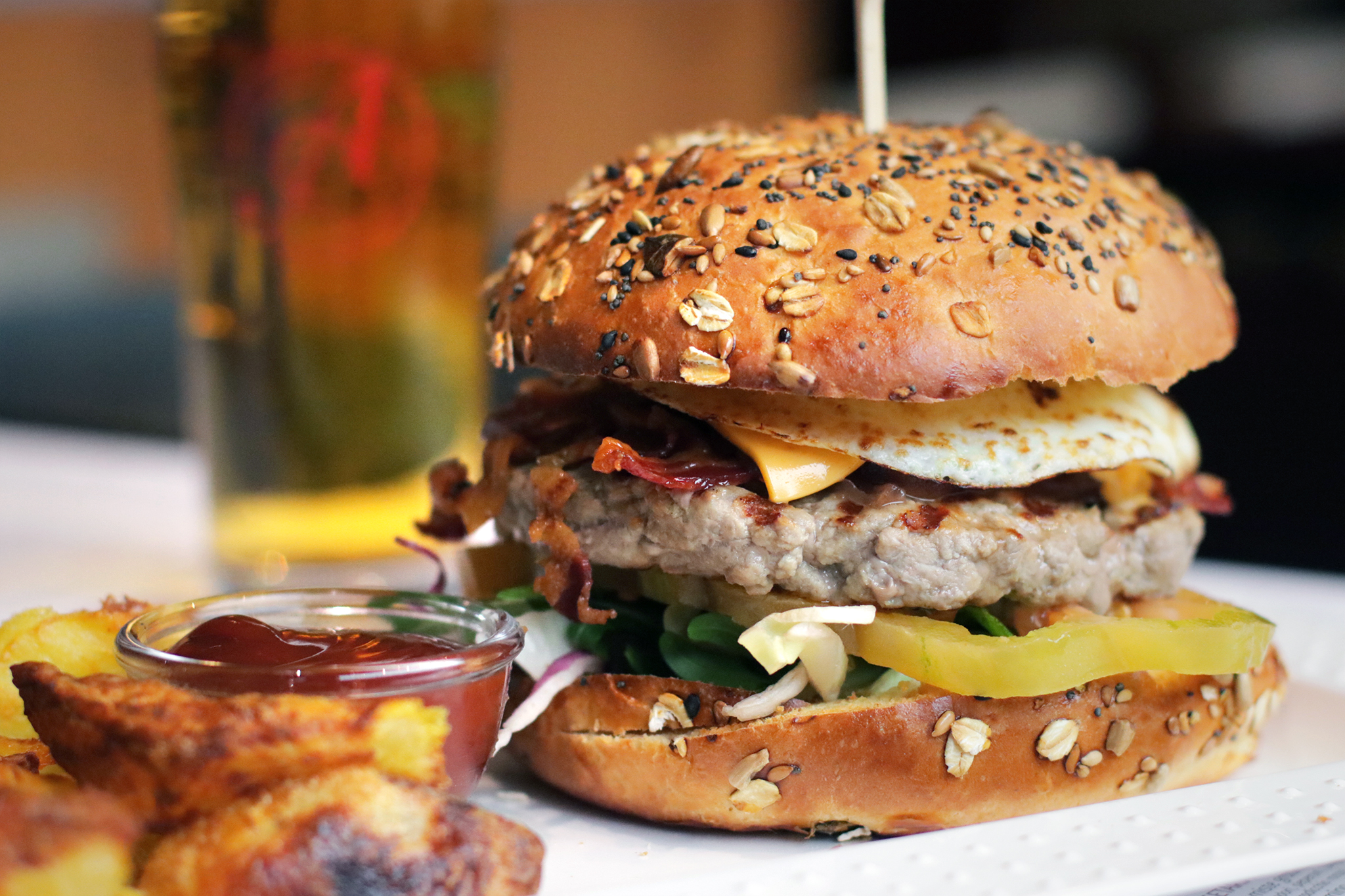 Club Burger | La Brasserie Amarcord