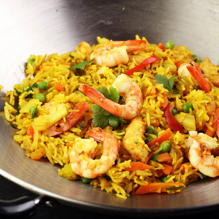 Nasi Goreng ai Gamberi | Enzu Rimini