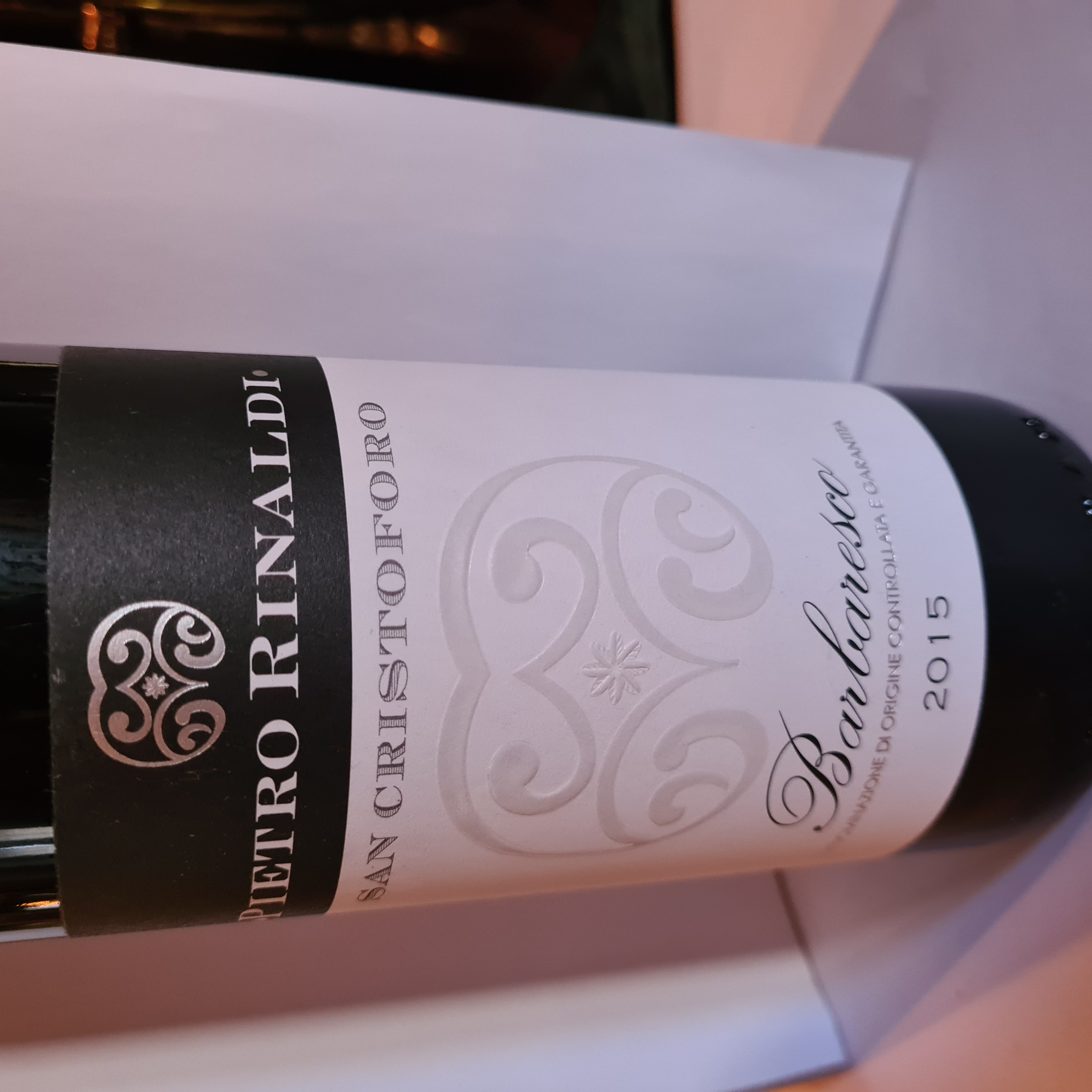 BARBARESCO DOCG SAN CRISTOFORO | La Bella Vines Bottiglieria