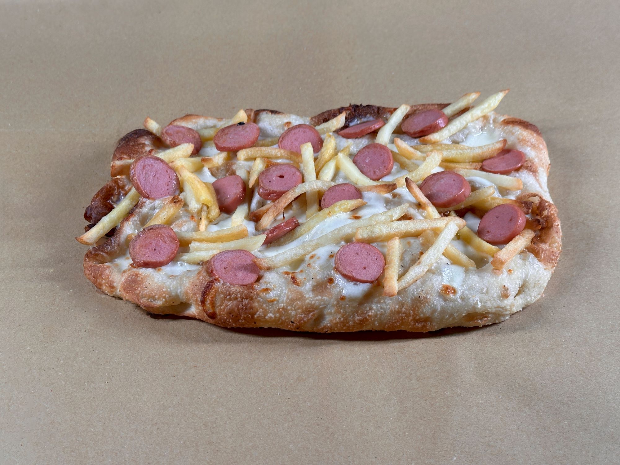 N. 6 - Focaccia Pinsa "Tu vuoi far l'americano!!!". Pala 55x25 | Focacceria Pinsa Romana Villa 1924