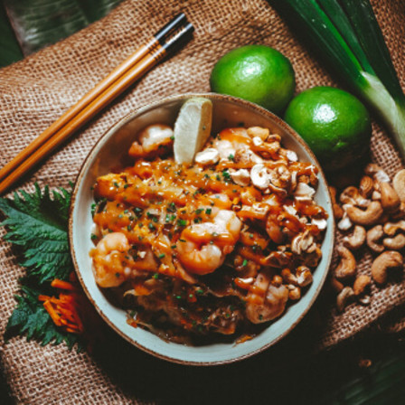 Pad Thai con Gamberi | Enzu Rimini