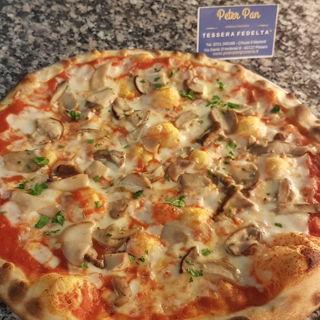 Porcini | Pizzeria Peter Pan