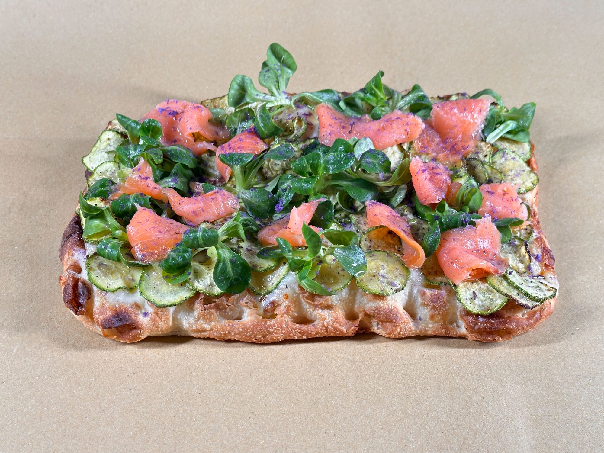 Focaccia "Golosona" (oltre 1kg) 2/3 persone 55x25 | Focacceria Pinsa Romana Villa 1924