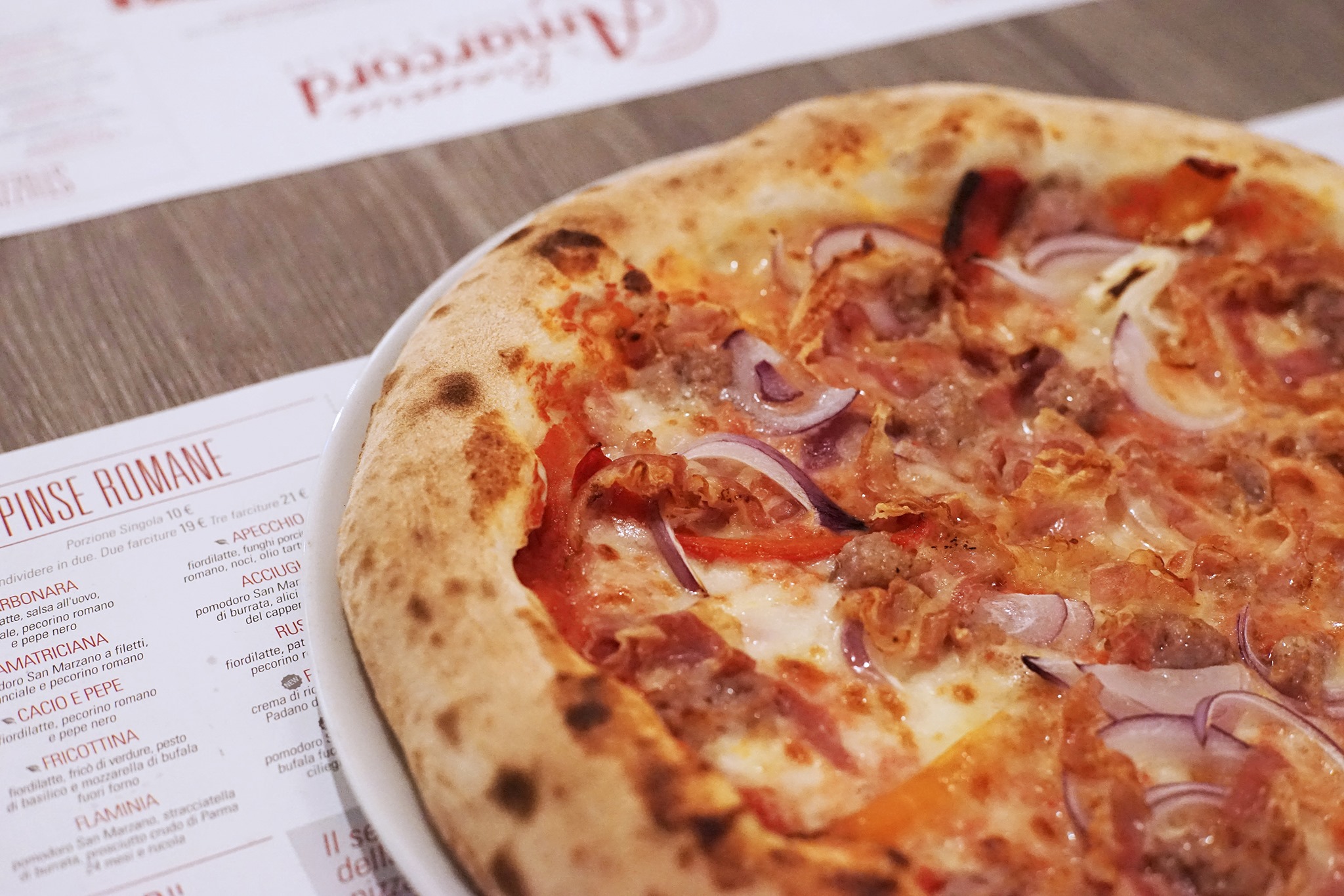 Salsiccia e cipolla | La Brasserie Amarcord