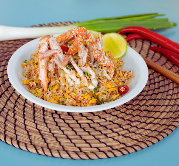 Golden Crab Rice | Enzu Pesaro 