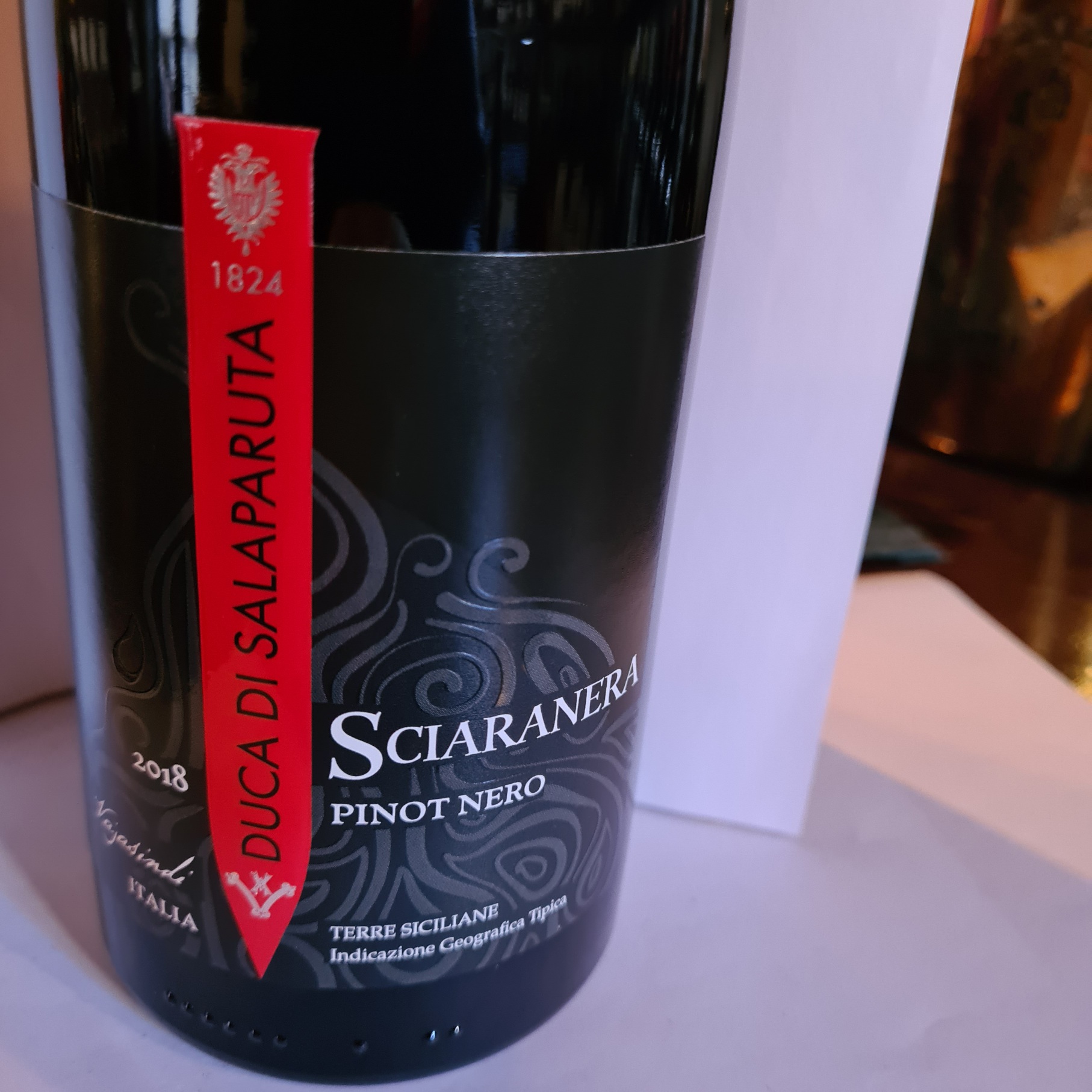 SCIARANERA pinot nero IGT | La Bella Vines Bottiglieria
