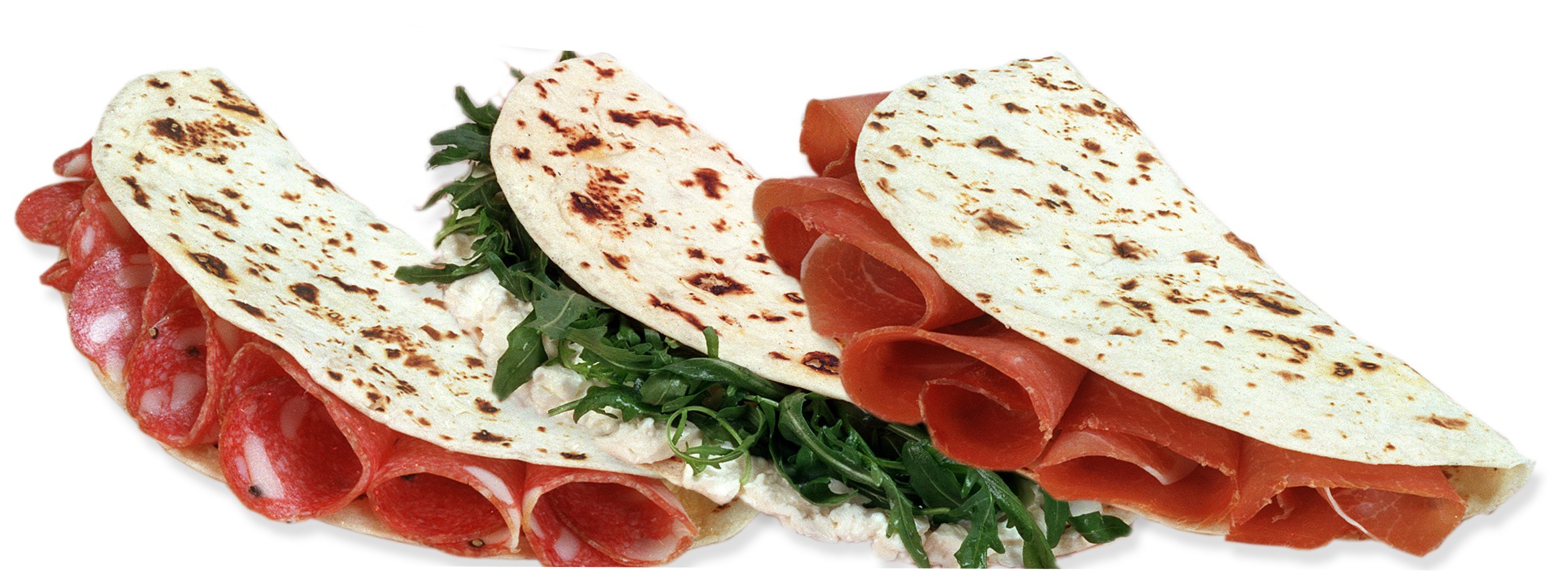 Piadina scamorza, friarielli, nduja | Pizzeria Del Viale