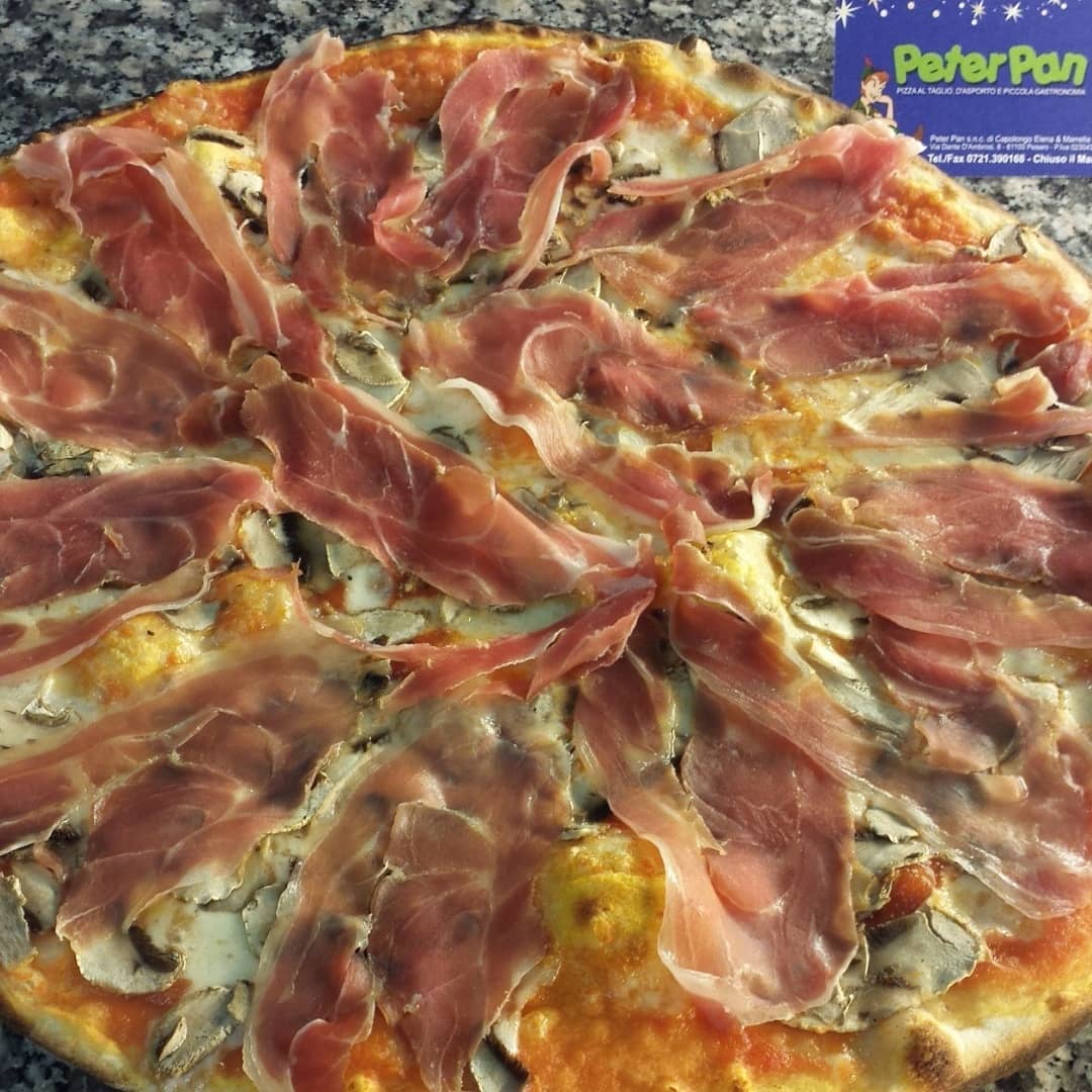 Funghi e Parma | Pizzeria Peter Pan