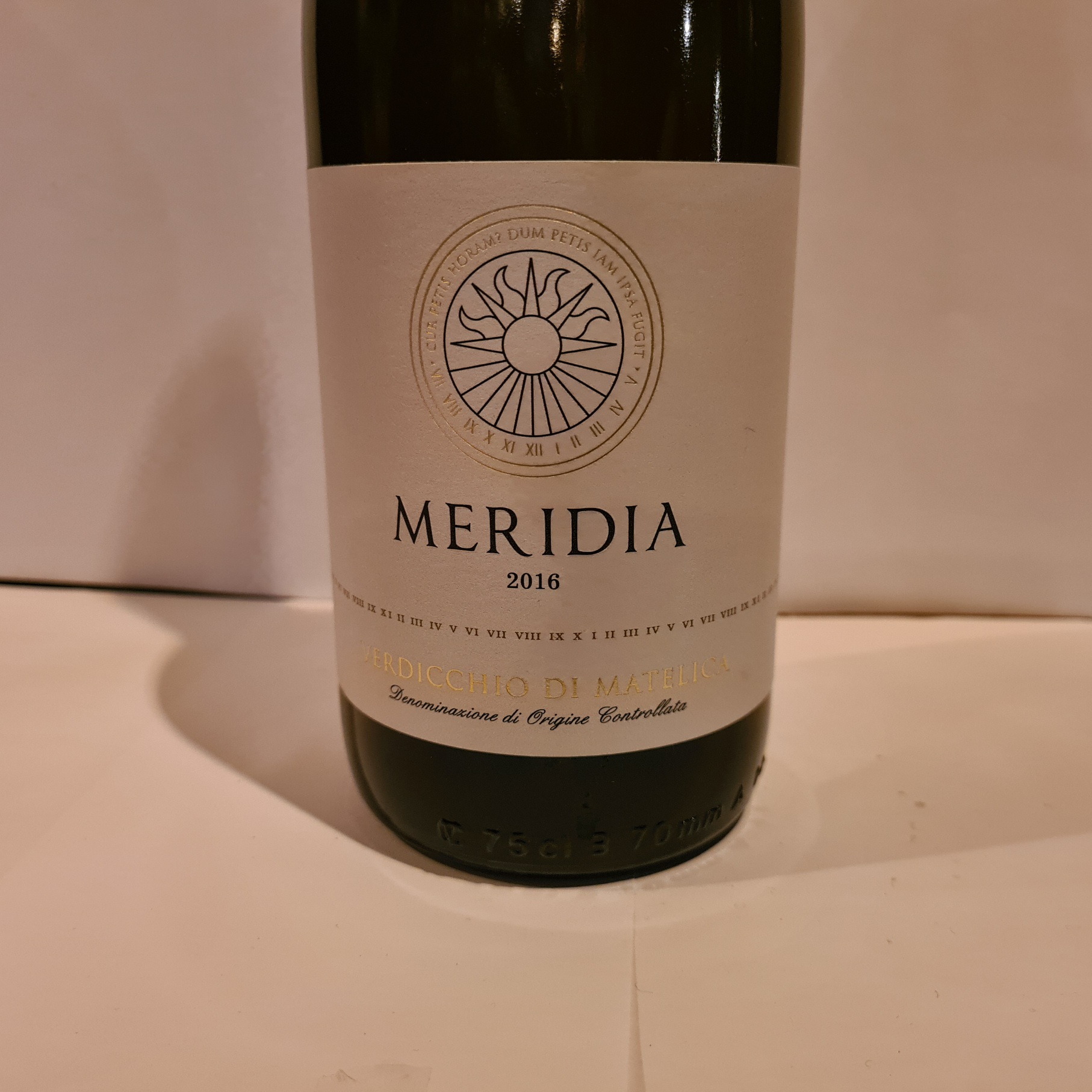 MERIDIA VERDICCHIO 2016 DOC | La Bella Vines Bottiglieria