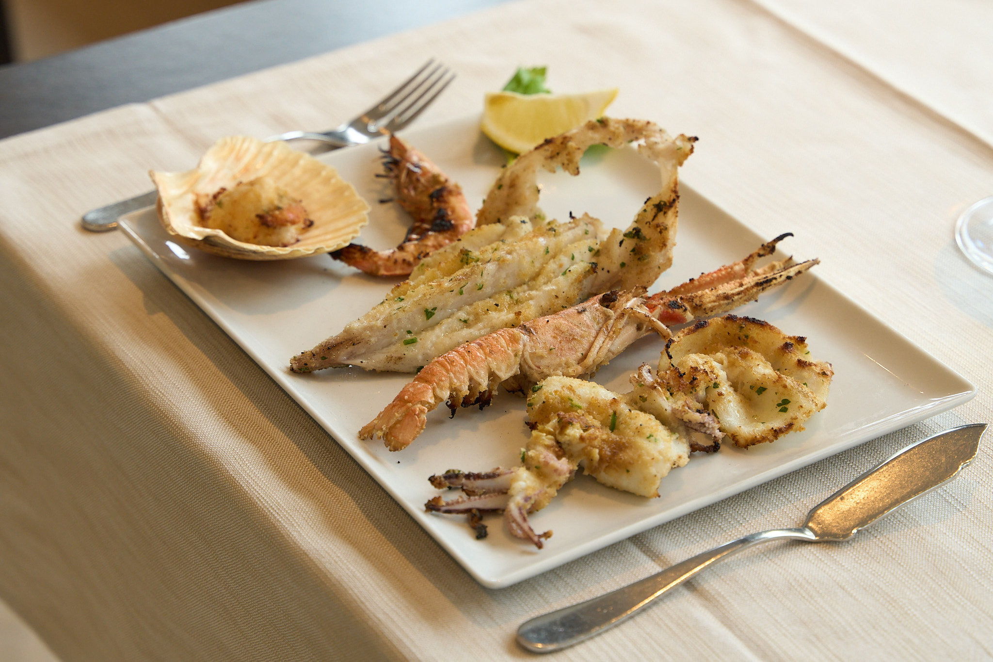 La grigliata sfiziosa senza spine | Ristorante Protti