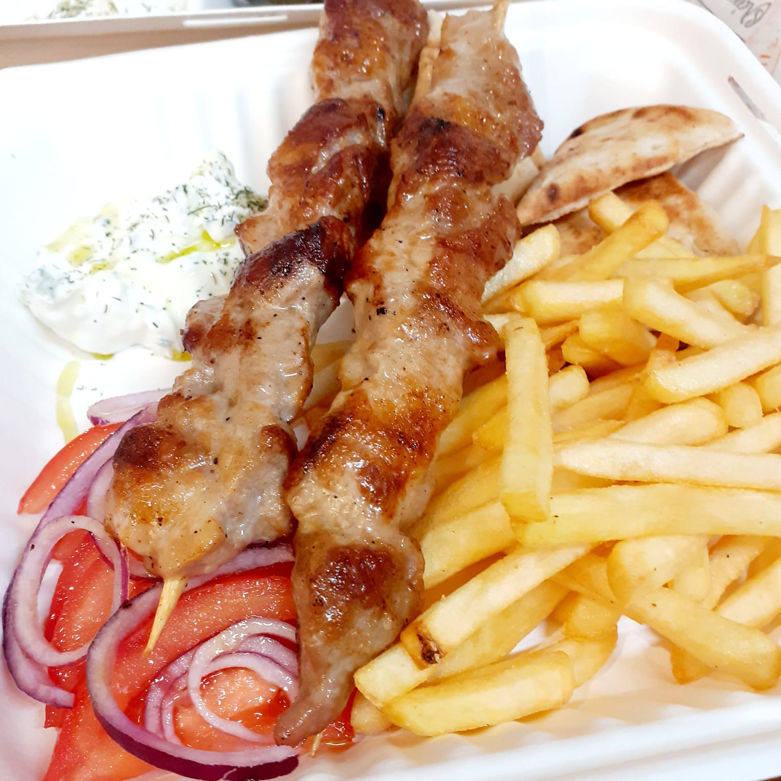 Souvlaki pollo | Zorbas Cucina Greca