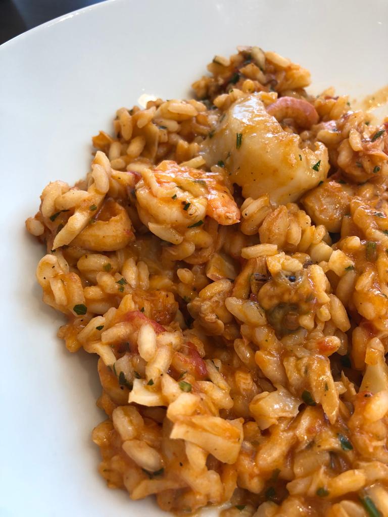 Risotto alla marinara | Ristorante Mina 