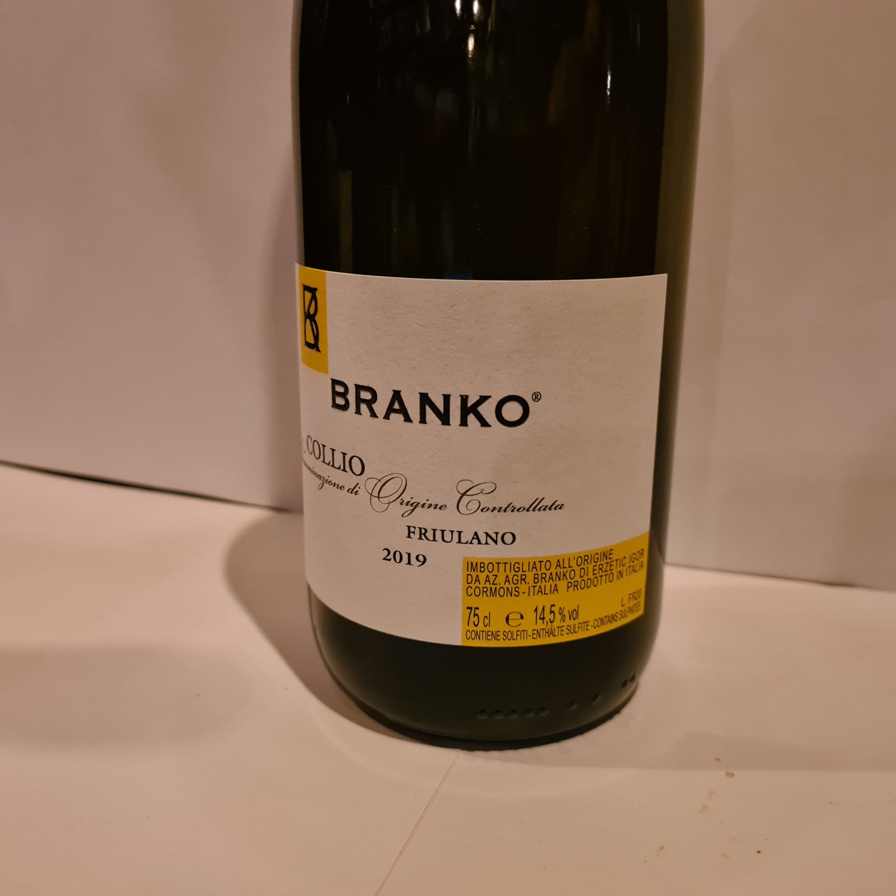 FRIULANO COLLIO DOC 2019 | La Bella Vines Bottiglieria