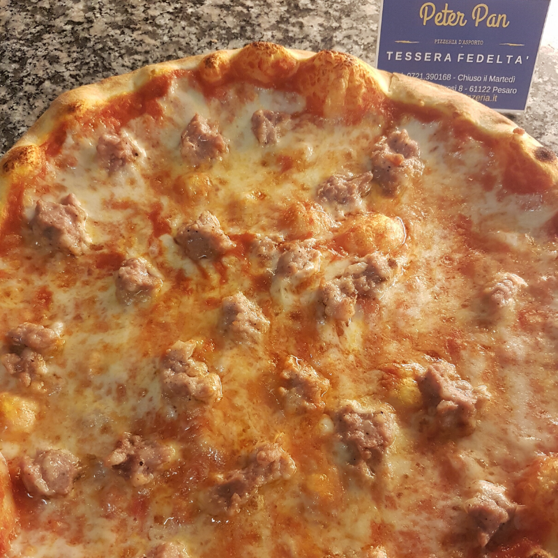 Salsiccia | Pizzeria Peter Pan