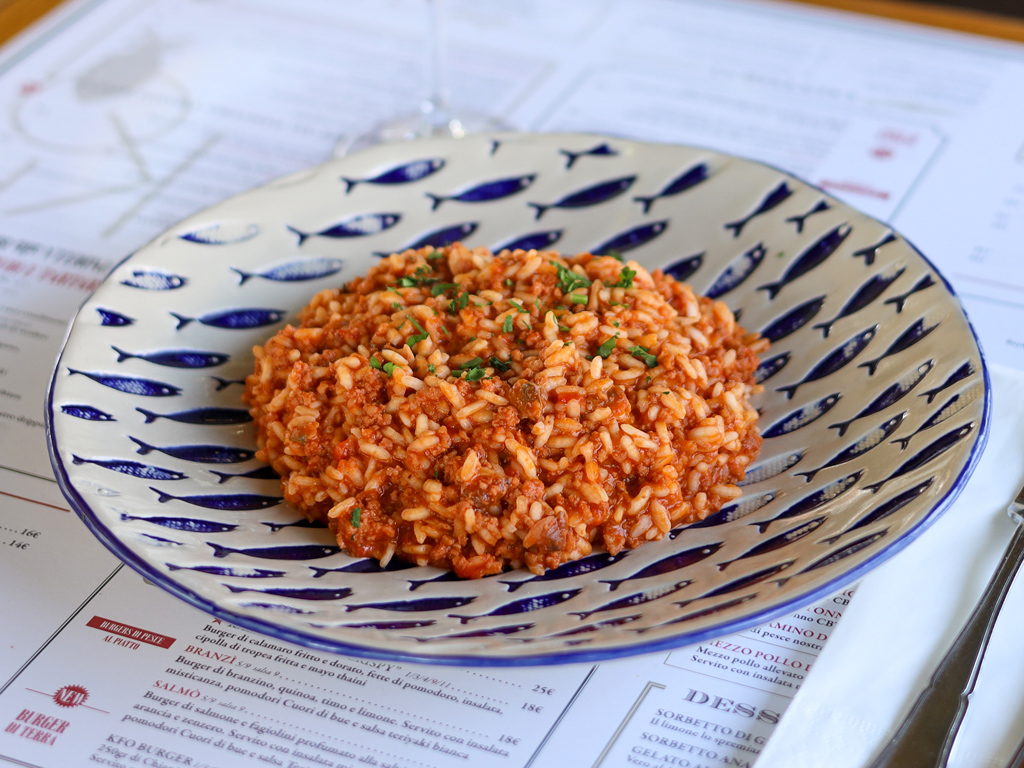 Risotto di mare cucinato come una volta | Kalamaro Fritto Osteria