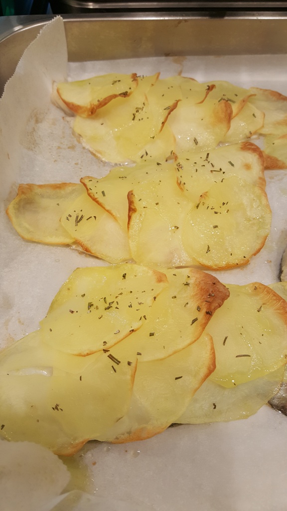 Filetto di orata in crosta di patate | Togliti la voglia