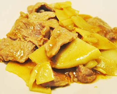 160.MANZO AL CURRY | Ristorante Anami