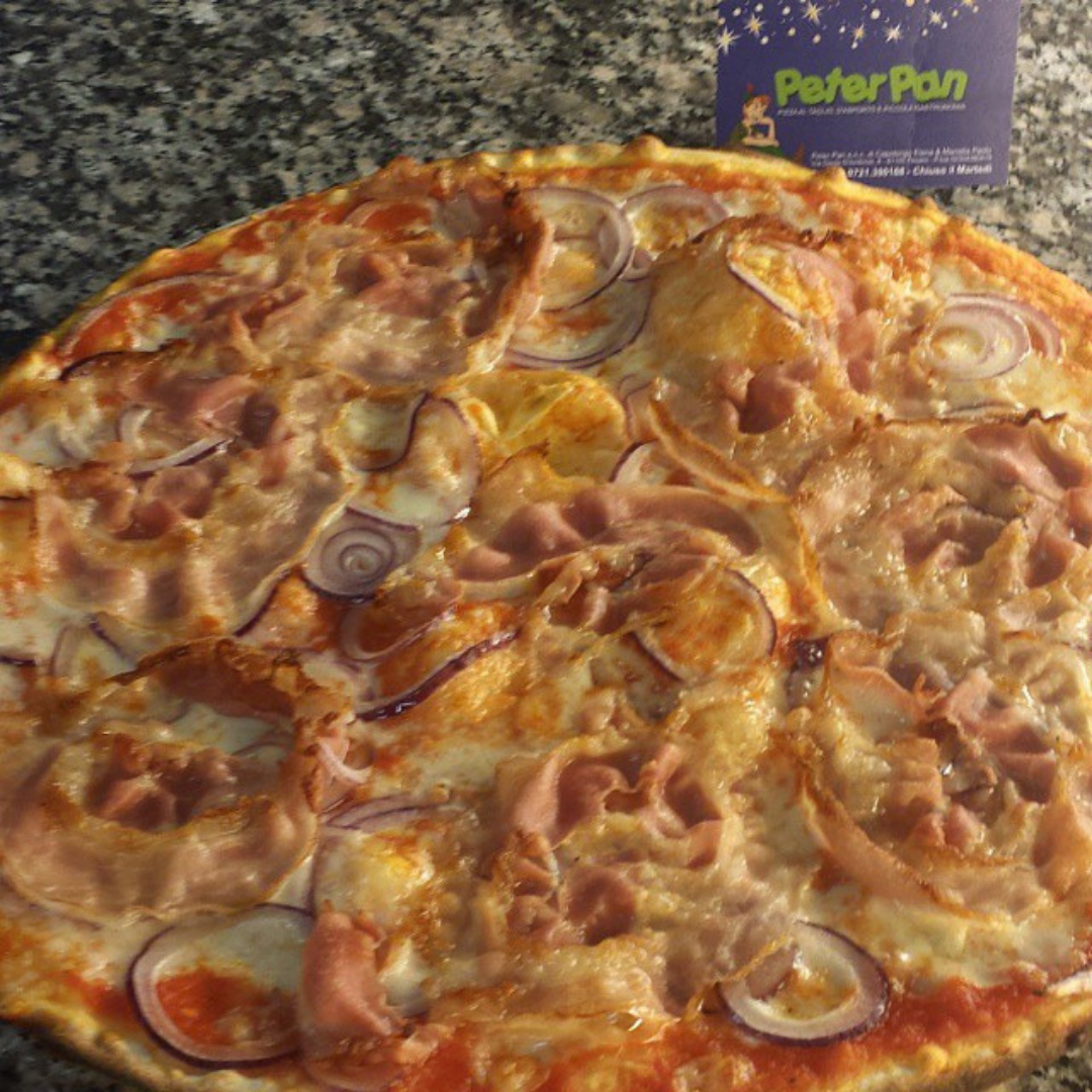 Pancetta e cipolla | Pizzeria Peter Pan