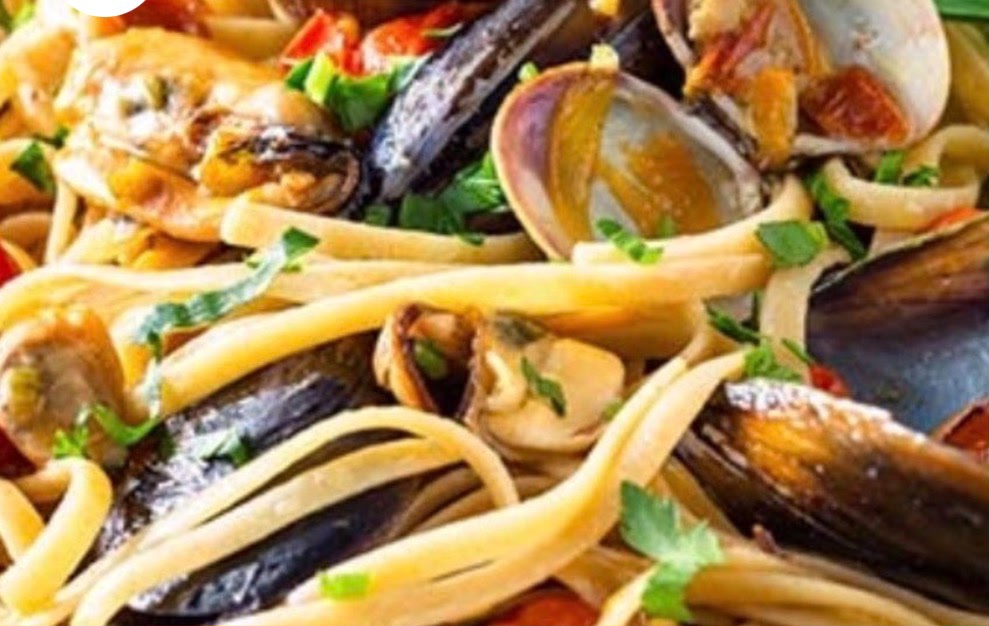 Spaghetti cozze e vongole | La Buongustaia al mare