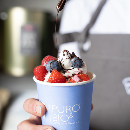 Bicchiere yogurt farcito grande | Puro & Bio Rimini