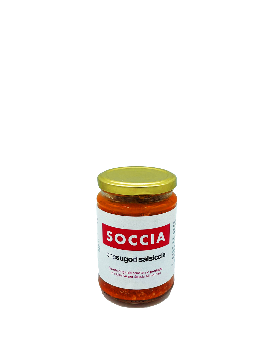Soccia che sugo di Salsiccia 280g | Soccia Alimentari
