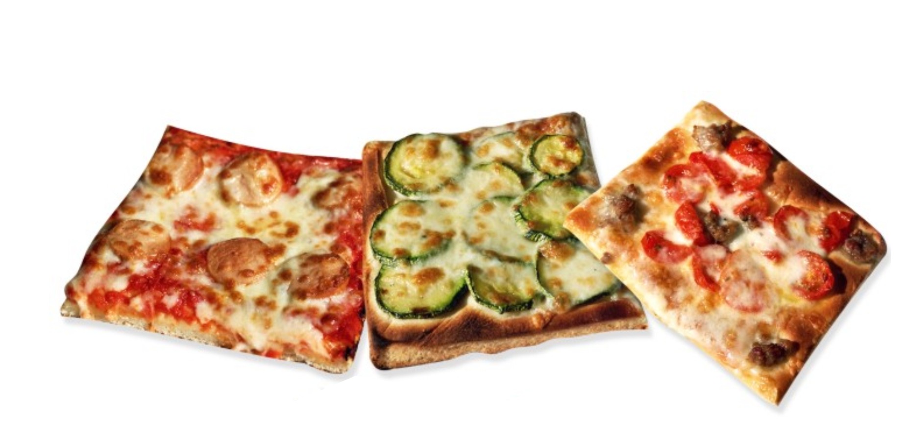 Pizza al taglio margherita | Pizzeria Del Viale