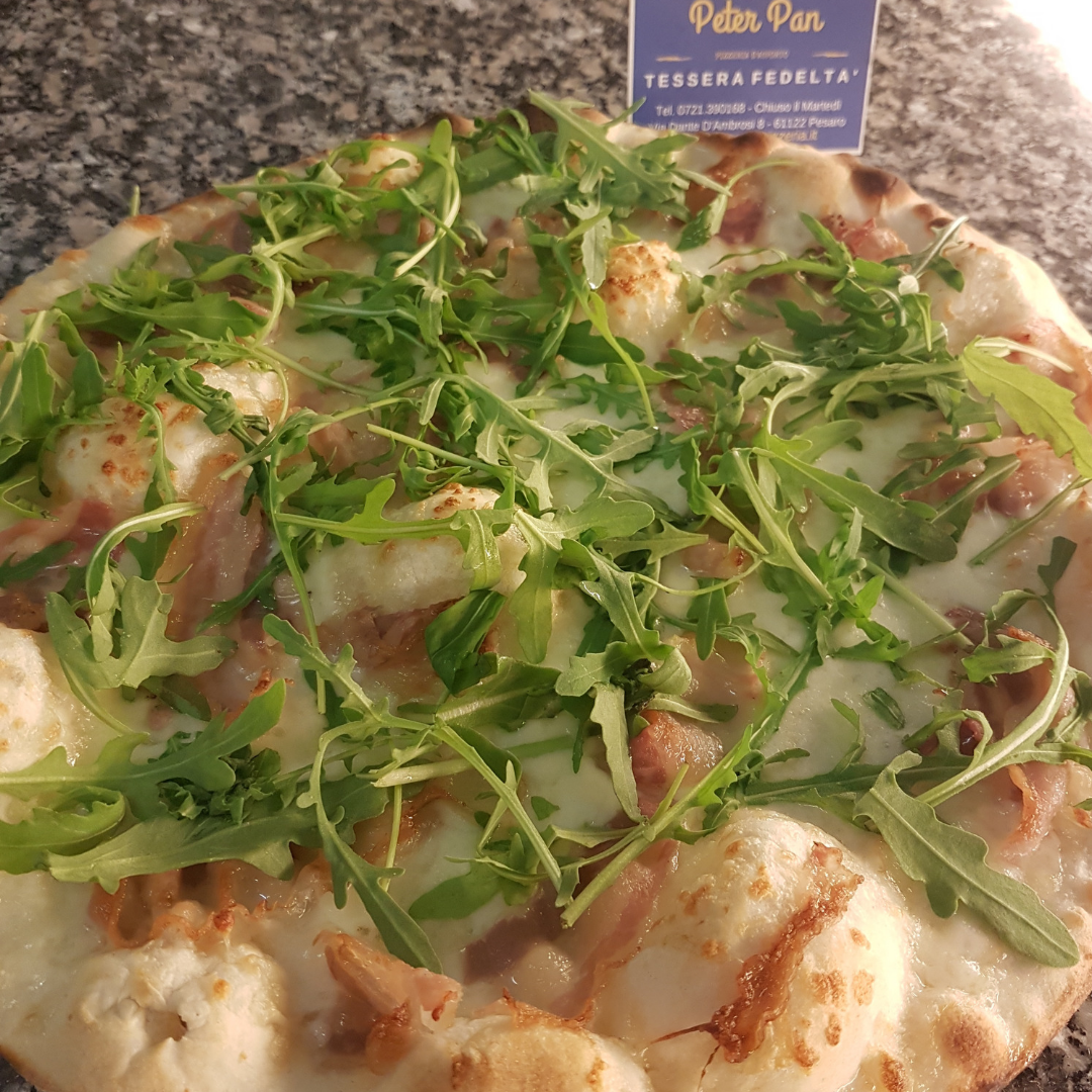 Pancetta e rucola | Pizzeria Peter Pan