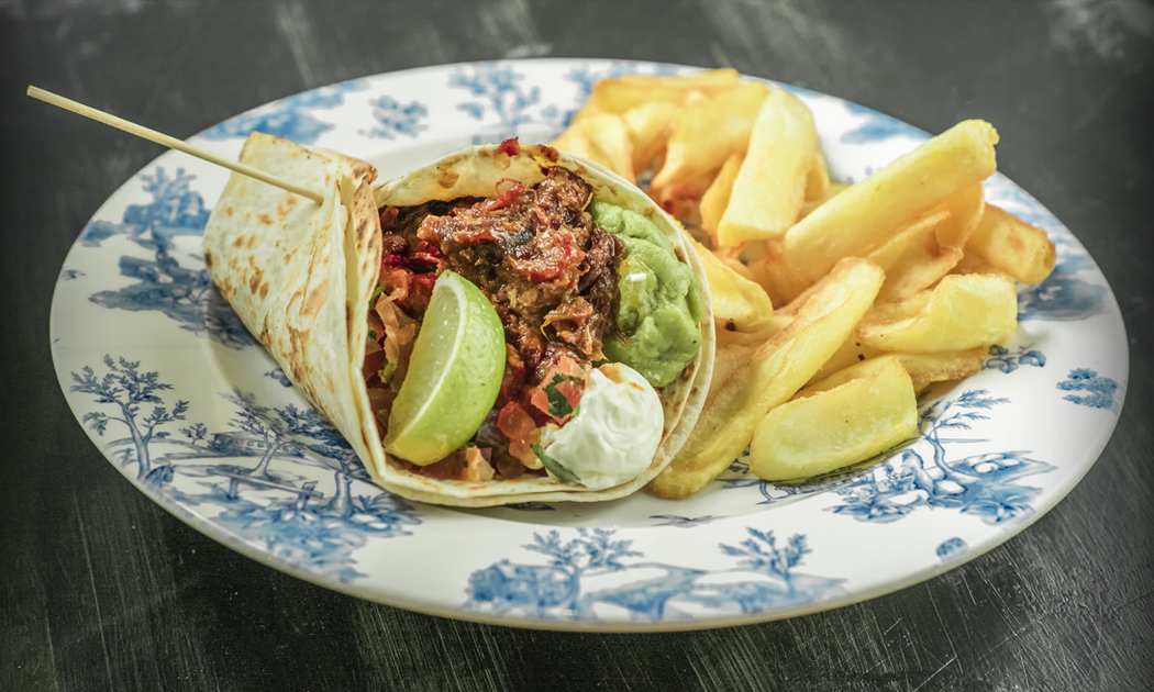 Tacos di chili (2 pezzi) | Hamerica's