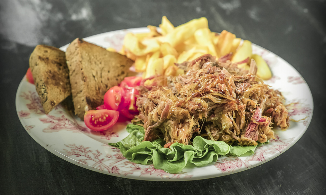 Pulled pork plate | Hamerica's
