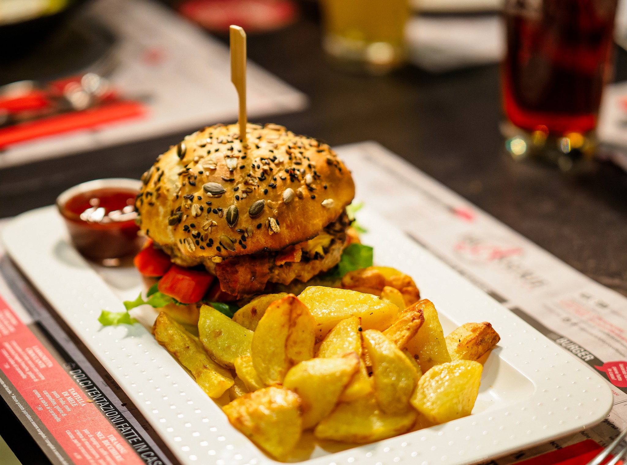 Bacon Burger | La Brasserie Amarcord