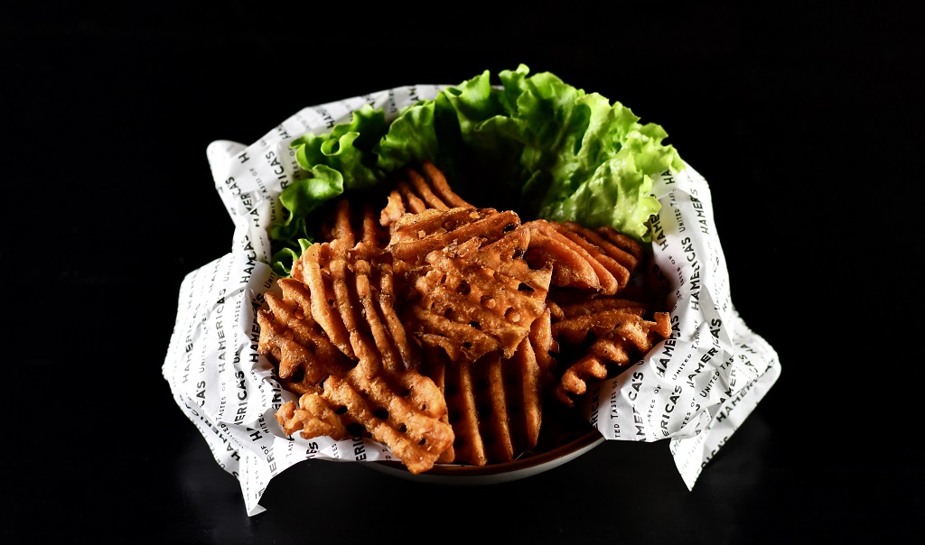 Patate dolci fritte crisscut | Hamerica's