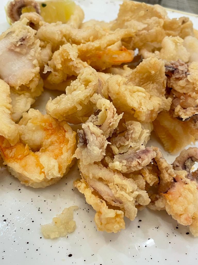 Fritto misto di pesce | Ristorante Mina 
